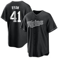 Davalo M.Twins #41 Joe Ryan Player Black Home Game Stitched Jerseys