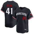 Davalo M.Twins #41 Joe Ryan Player Navy Home Limited Stitched Jerseys