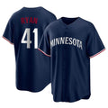 Davalo M.Twins #41 Joe Ryan Player Navy Replica Alternate Home Stitched Jerseys