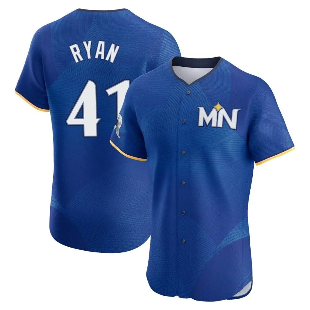 Davalo M.Twins #41 Joe Ryan Player Royal City Connect Limited Elite Home Stitched Jerseys