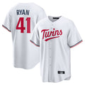 Davalo M.Twins #41 Joe Ryan Player White Home Game Stitched Jerseys