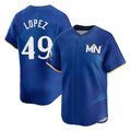 Davalo M.Twins #49 Pablo Lopez Player Royal City Connect Limited Home Stitched Jerseys