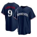 Davalo M.Twins #9 Trevor Larnach Player Navy Replica Alternate Home Stitched Jerseys