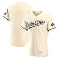 Davalo Minnesota Twins Blank Player Cream Home Limited Elite Stitched Jerseys