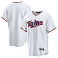 Davalo Minnesota Twins Blank Player White Game Home Stitched Jerseys