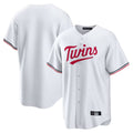 Davalo Minnesota Twins Blank Player White Home Game Stitched Jerseys