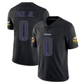 Davalo MN.Vikings #0 Ivan Pace Jr. Player Black Impact LImited Home Game Stitched Jerseys