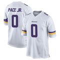 Davalo MN.Vikings #0 Ivan Pace Jr. Player White Home Game Stitched Jerseys