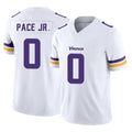 Davalo MN.Vikings #0 Ivan Pace Jr. Player White Limited Vapor F.U.S.E. Home Game Stitched Jerseys