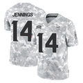 Davalo MN.Vikings #14 Jauan Jennings Player Arctic Camo Salute To Service Limited Game Stitched Jerseys