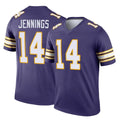 Davalo MN.Vikings #14 Jauan Jennings Player Purple Limited Classic Home Game Stitched Jerseys