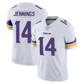 Davalo MN.Vikings #14 Jauan Jennings Player White Limited Vapor Untouchable Home Game Stitched Jerseys