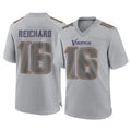 Davalo MN.Vikings #16 Will Reichard Player Gray Atmosphere Fashion Home Game Stitched Jerseys