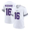 Davalo MN.Vikings #16 Will Reichard Player White Alternate Home Game Stitched Jerseys