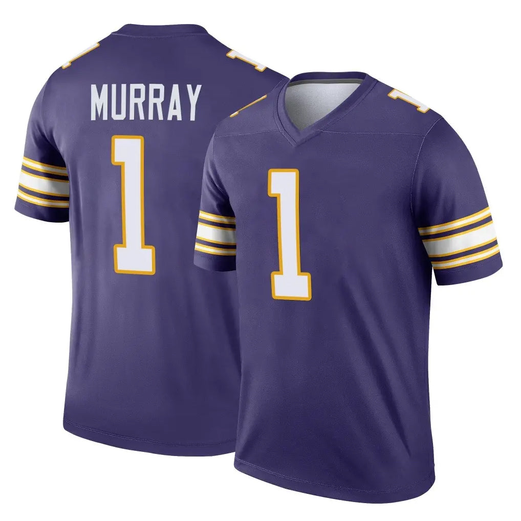 Davalo MN.Vikings #1 Kyler Murray Player Purple Limited Classic Home Game Stitched Jerseys