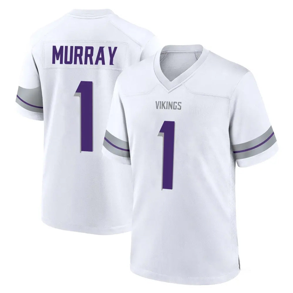 Davalo MN.Vikings #1 Kyler Murray Player White Alternate Home Game Stitched Jerseys