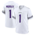 Davalo MN.Vikings #1 Kyler Murray Player White Alternate Home Game Stitched Jerseys
