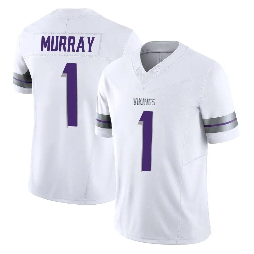 Davalo MN.Vikings #1 Kyler Murray Player White Limited Alternate Vapor F.U.S.E. Home Game Stitched Jerseys