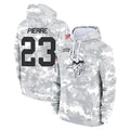 Davalo MN.Vikings #23 James Pierre Player Arctic Camo Salute to Service Pullover Hoodies Limited Game Stitched Jerseys