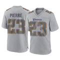 Davalo MN.Vikings #23 James Pierre Player Gray Atmosphere Fashion Home Game Stitched Jerseys