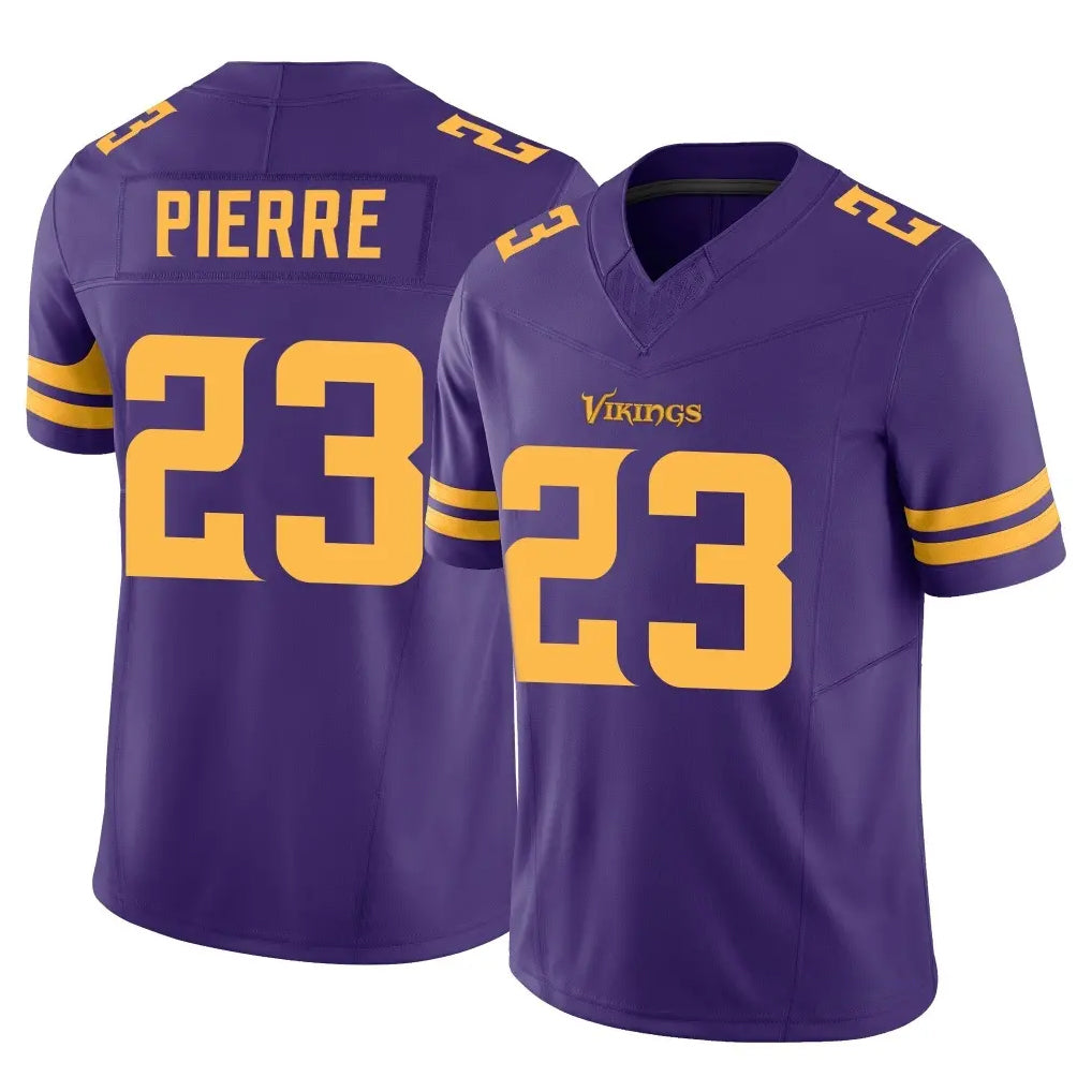 Davalo MN.Vikings #23 James Pierre Player Purple Limited Alternate Vapor F.U.S.E. Home Game Stitched Jerseys