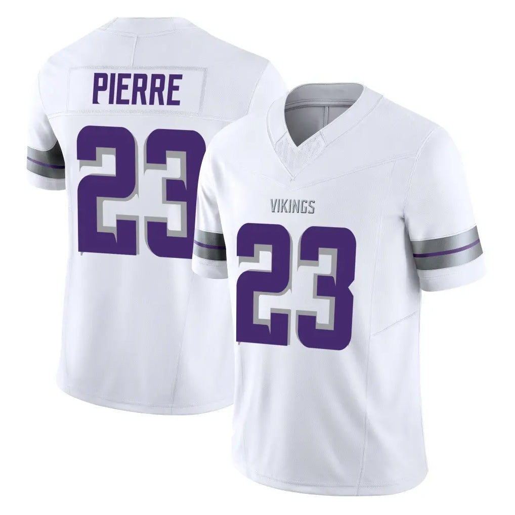 Davalo MN.Vikings #23 James Pierre Player White Limited Alternate Vapor F.U.S.E. Home Game Stitched Jerseys