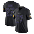 Davalo MN.Vikings #27 Jordan Mason Player Black Impact LImited Home Game Stitched Jerseys