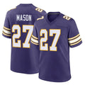 Davalo MN.Vikings #27 Jordan Mason Player Purple Classic Home Game Stitched Jerseys