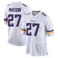 Davalo MN.Vikings #27 Jordan Mason Player White Home Game Stitched Jerseys