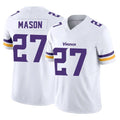 Davalo MN.Vikings #27 Jordan Mason Player White Limited Vapor F.U.S.E. Home Game Stitched Jerseys