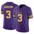 Davalo MN.Vikings #3 Jordan Addison Player Purple Limited Alternate Vapor F.U.S.E. Home Game Stitched Jerseys