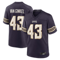 Davalo MN.Vikings #43 Andrew Van Ginkel Purple 2026 Rivalries Collection Game Stitched Jerseys
