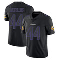 Davalo MN.Vikings #44 Josh Metellus Player Black Impact LImited Home Game Stitched Jerseys