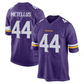 Davalo MN.Vikings #44 Josh Metellus Player Purple Home Game Stitched Jerseys