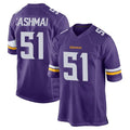 Davalo MN.Vikings #51 Blake Cashman Player Purple Home Game Stitched Jerseys