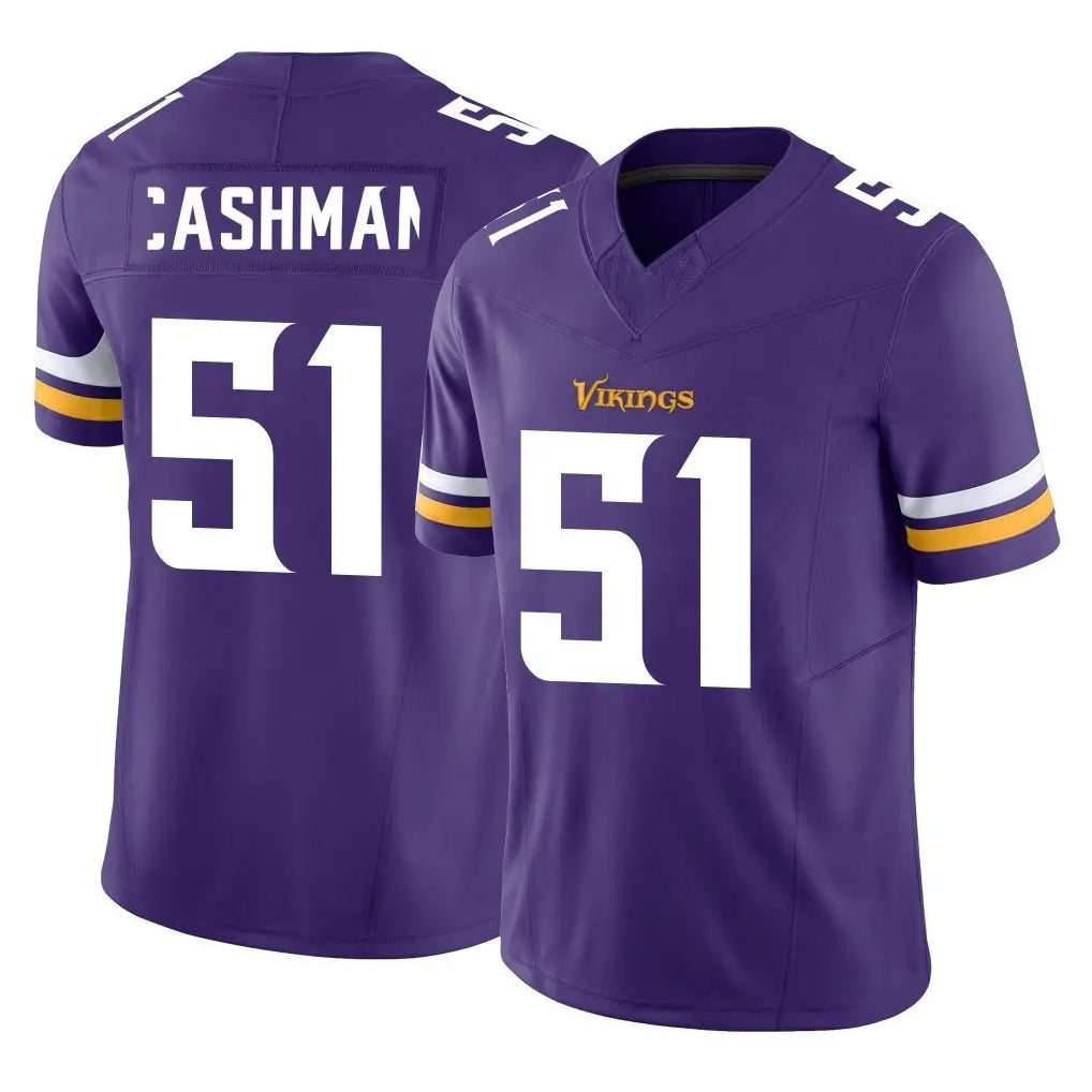 Davalo MN.Vikings #51 Blake Cashman Player Purple Limited Vapor F.U.S.E. Home Game Stitched Jerseys
