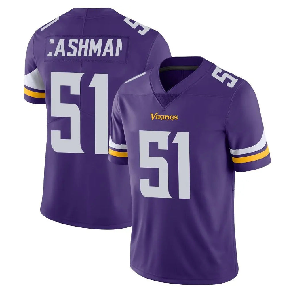 Davalo MN.Vikings #51 Blake Cashman Player Purple Limited Vapor Untouchable Home Game Stitched Jerseys