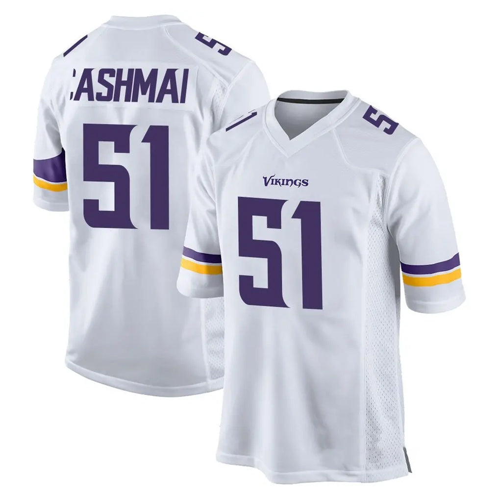 Davalo MN.Vikings #51 Blake Cashman Player White Home Game Stitched Jerseys