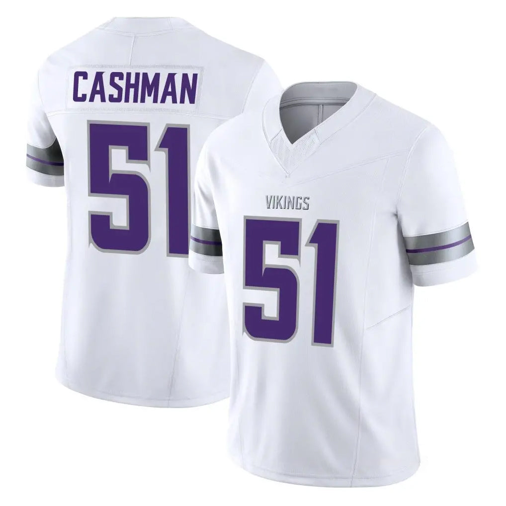 Davalo MN.Vikings #51 Blake Cashman Player White Limited Alternate Vapor F.U.S.E. Home Game Stitched Jerseys