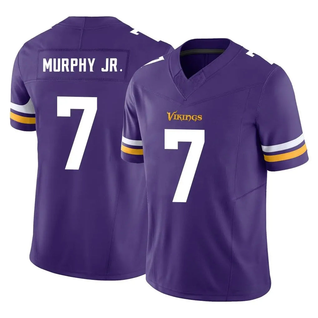 Davalo MN.Vikings #7 Byron Murphy Jr. Player Purple Limited Vapor F.U.S.E. Home Game Stitched Jerseys