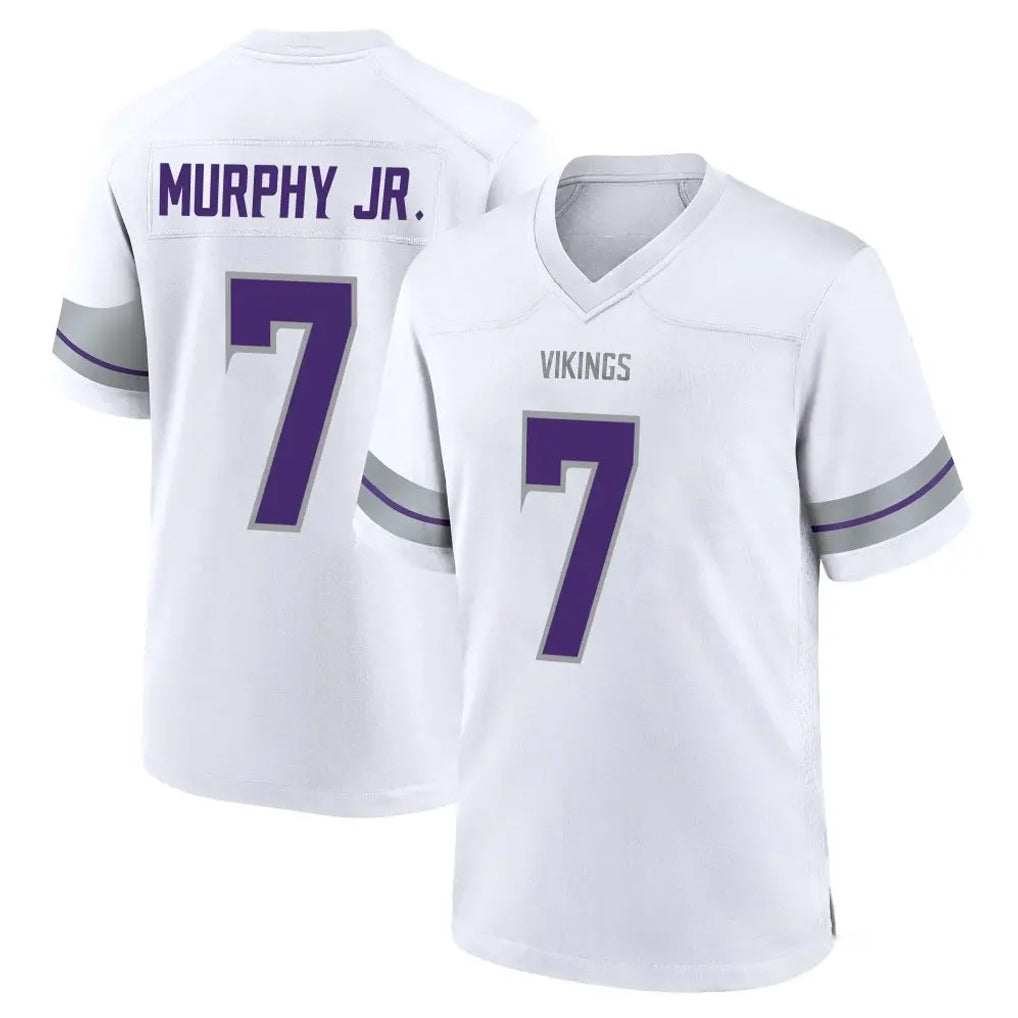 Davalo MN.Vikings #7 Byron Murphy Jr. Player White Alternate Home Game Stitched Jerseys