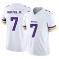Davalo MN.Vikings #7 Byron Murphy Jr. Player White Limited Vapor F.U.S.E. Home Game Stitched Jerseys