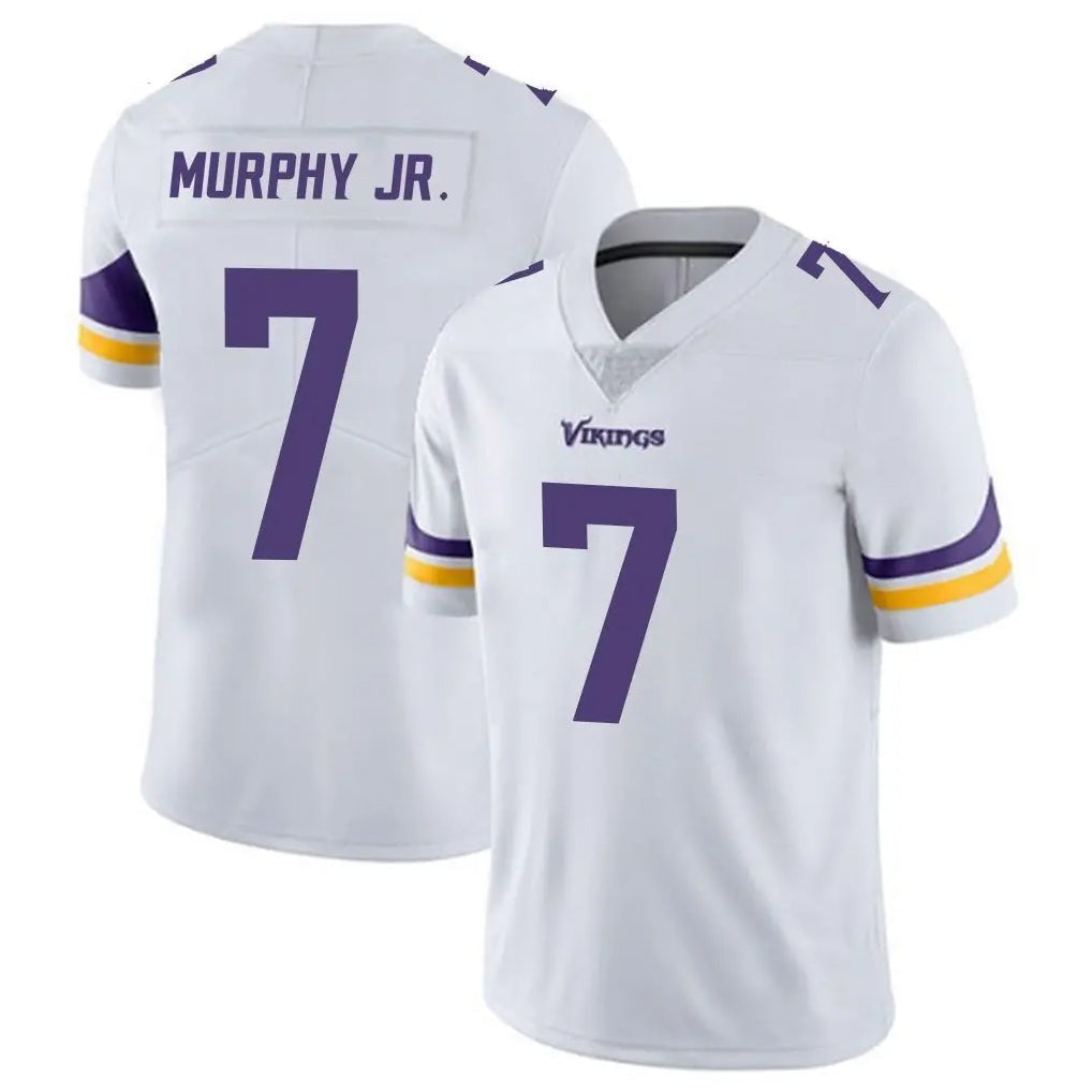 Davalo MN.Vikings #7 Byron Murphy Jr. Player White Limited Vapor Untouchable Home Game Stitched Jerseys
