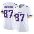 Davalo MN.Vikings #87 T.J. Hockenson Player White Limited Vapor F.U.S.E. Home Game Stitched Jerseys