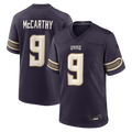 Davalo MN.Vikings #9 J.J. McCarthy Purple 2026 Rivalries Collection Game Stitched Jerseys