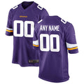 Davalo Custom MN.Vikings Game Home Stitched Jerseys