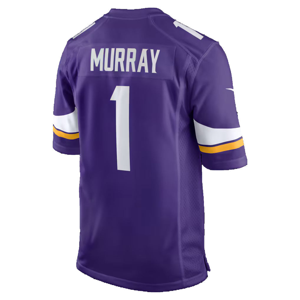 Davalo MN.Vikings #1 Kyler Murray Purple Game Stitched Jerseys