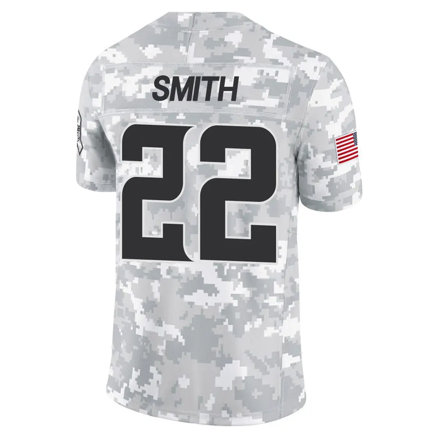 Davalo MN.Vikings #22 Harrison Smith Player Arctic Camo Salute to Service Limited Stitched Jerseys