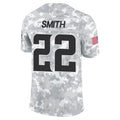Davalo MN.Vikings #22 Harrison Smith Player Arctic Camo Salute to Service Limited Stitched Jerseys
