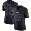 Davalo MN.Vikings #22 Harrison Smith Player Limited Black Impact Game Stitched Jerseys